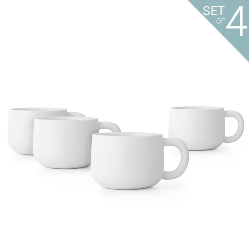 Isabella™ Tea Cup - Set Of 4 - VIVA | Color=white